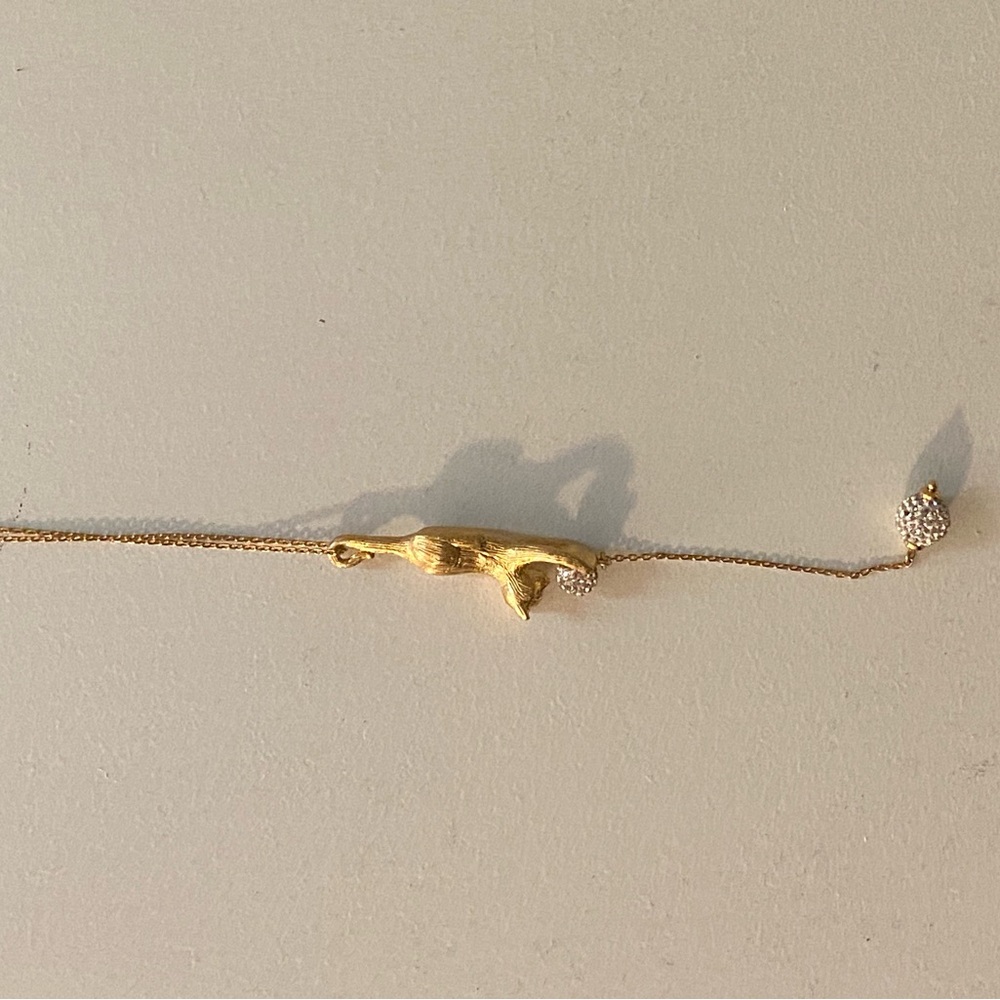Kate Spade Gold Lariat Necklace - Picture 3 of 4